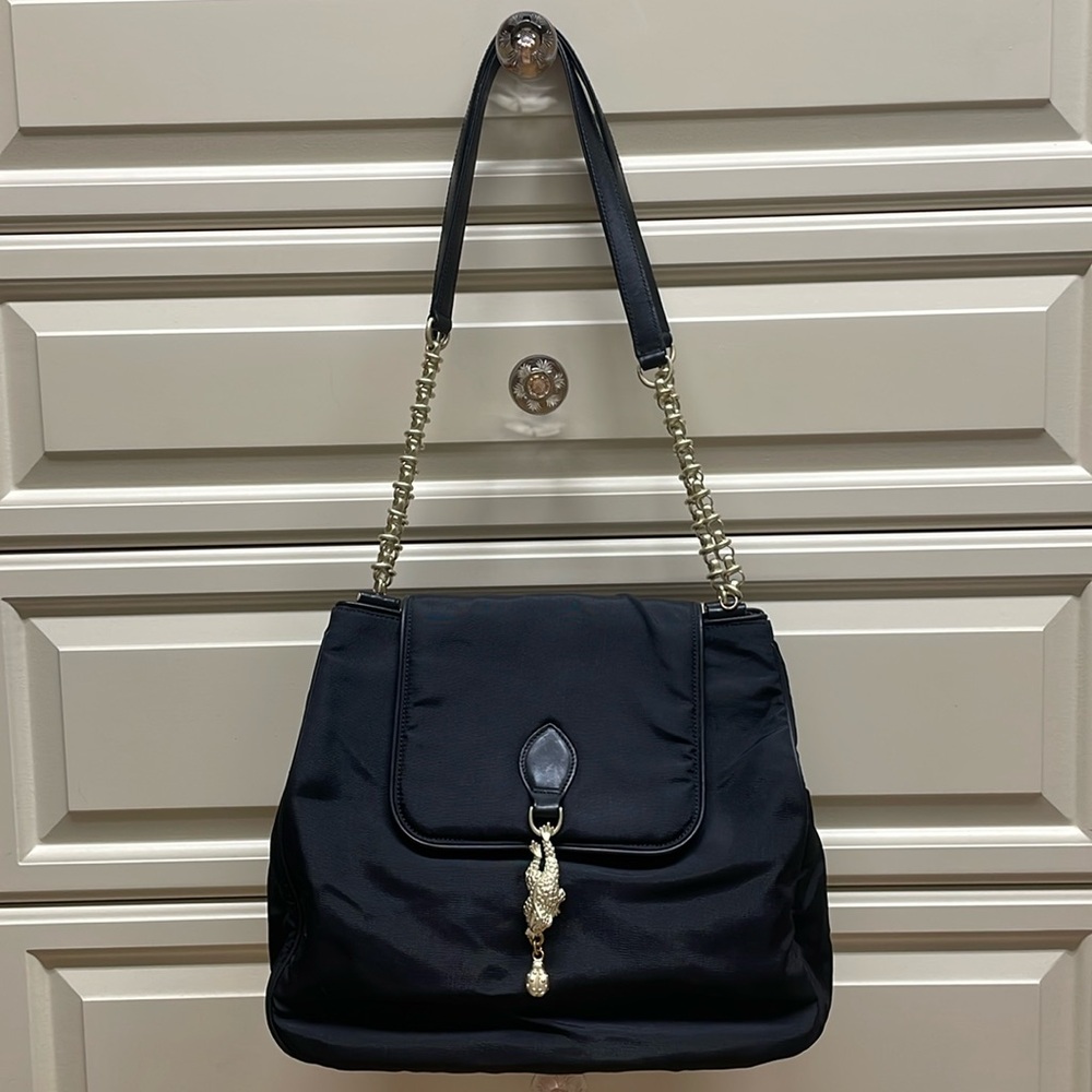 Kiselsteain-Cord black handbag - Picture 2 of 10